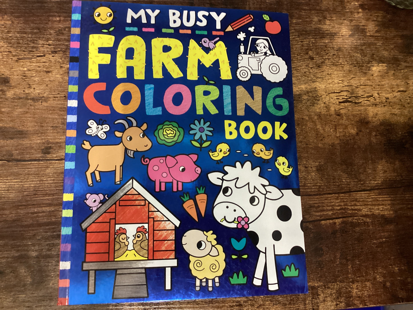 My Busy Farm Colouring Book