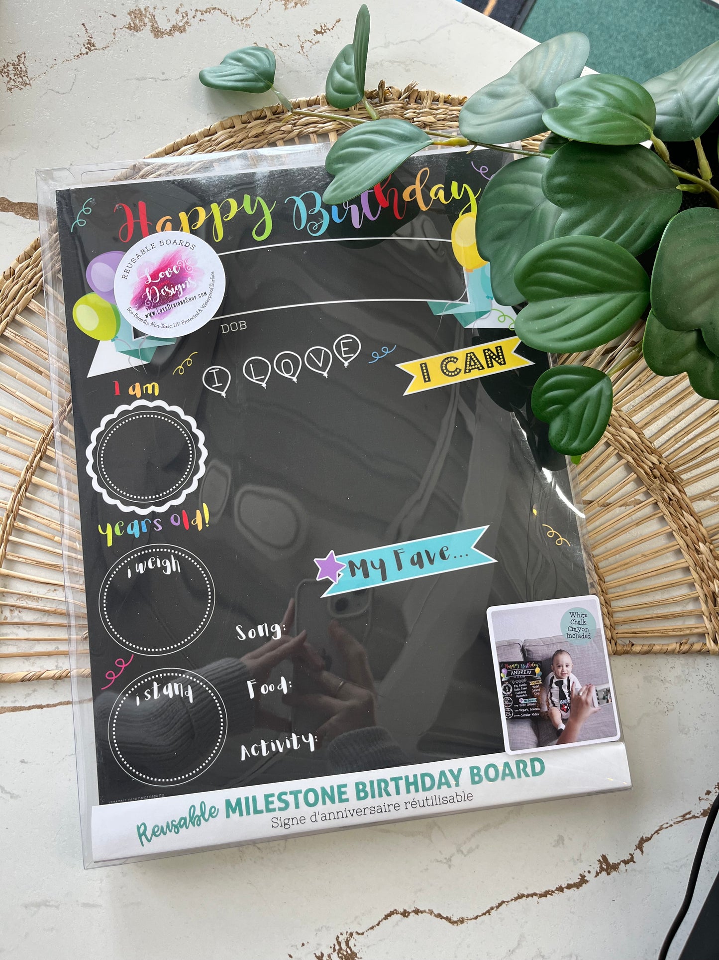 Milestone Birthday Sign