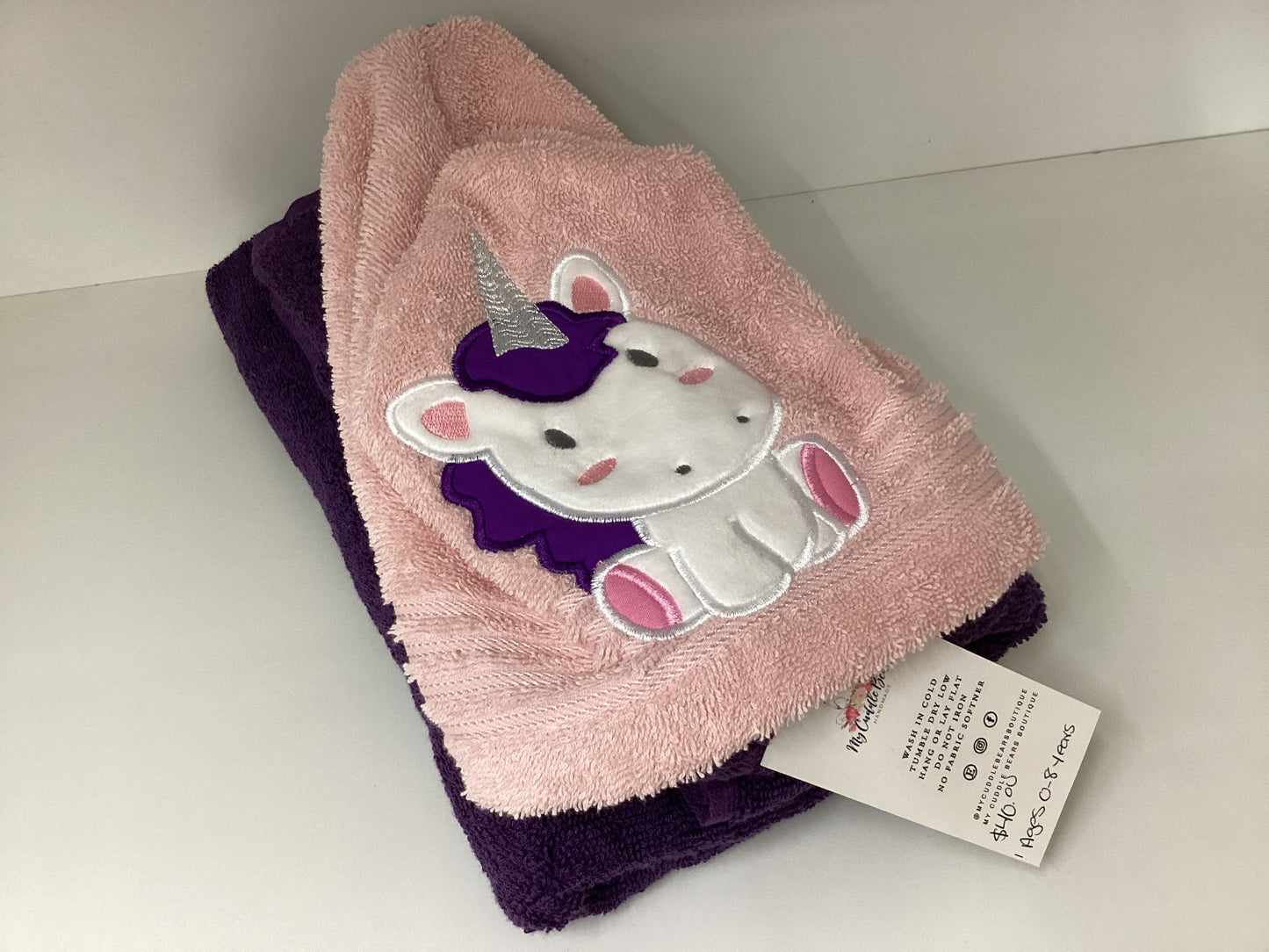 My Cuddle Bear Handmade Hooded Towel