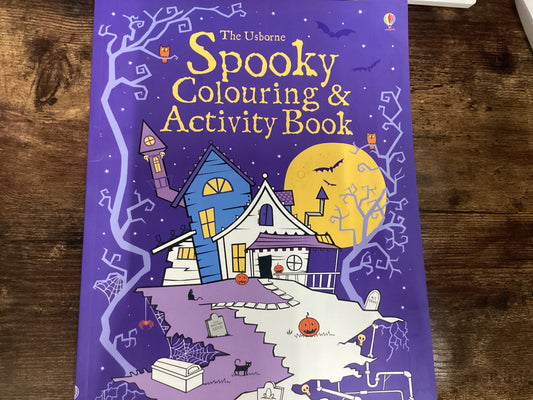 The Usborne Spooky Colouring & Activity Book