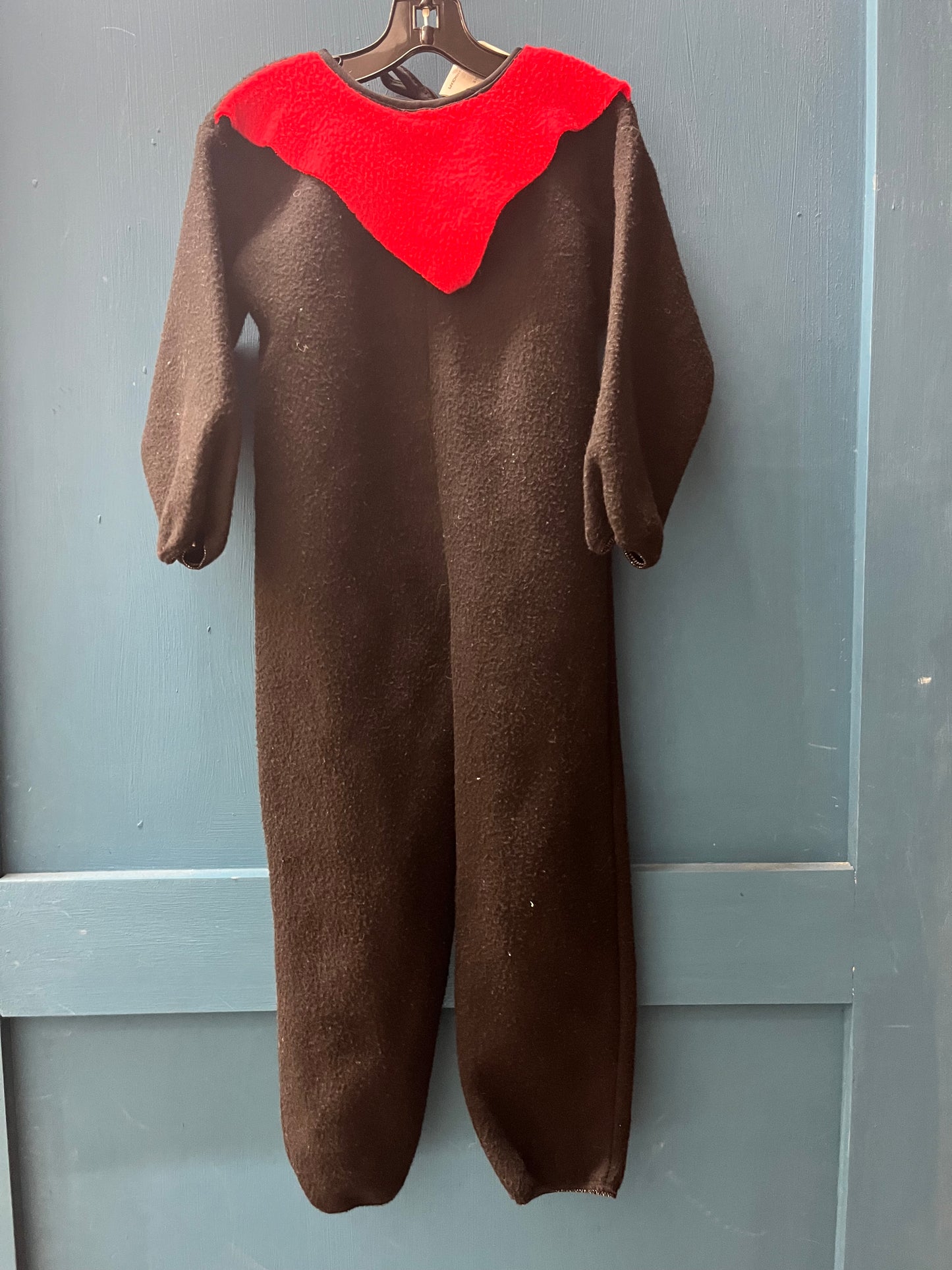 EUC 2-4Y Red & Black Fleece Costume