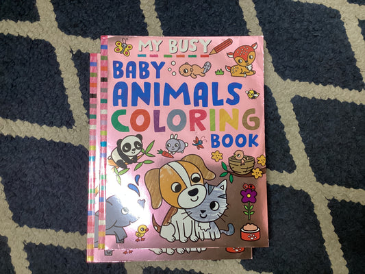 My Busy Baby Animals Colouring Book