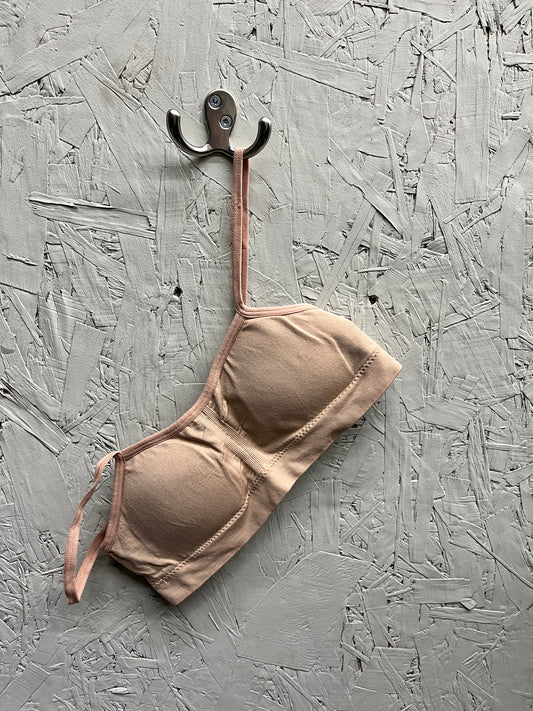 EUC No Brand L(36) Tan Padded Bra