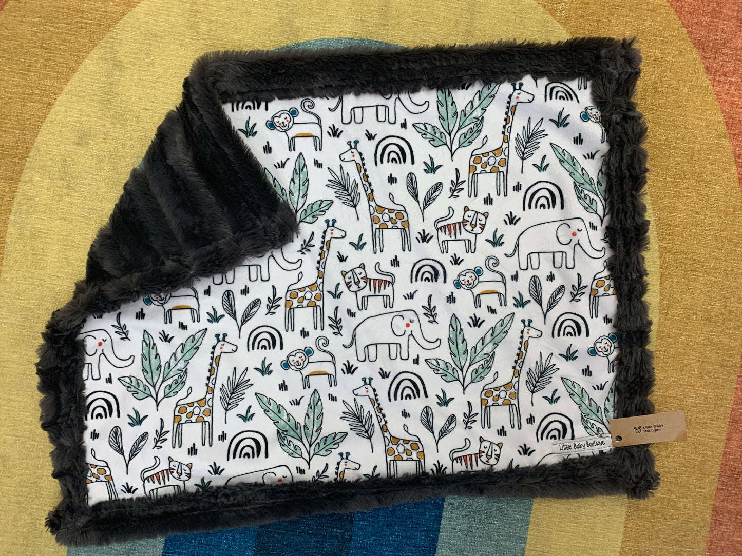 Carseat Minky Blanket (20x25”)