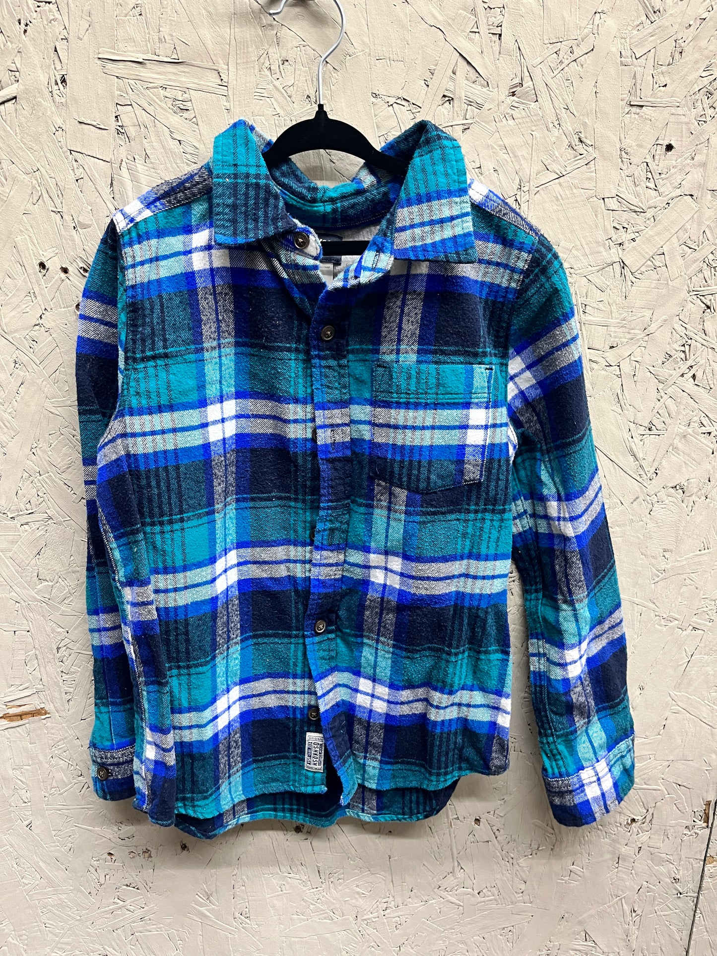 EUC OshKosh size 10 Flannel Button up