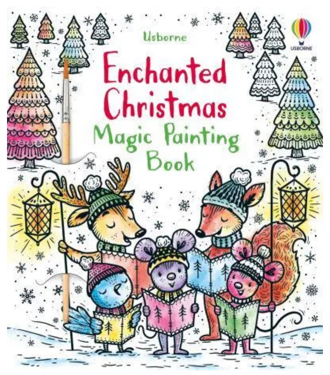 Usborne Enchanted Christmas Magic Painting Book