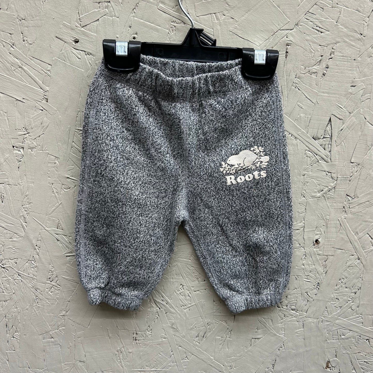 EUC Roots 3-6M Grey Salt and Pepper Jogging Pants