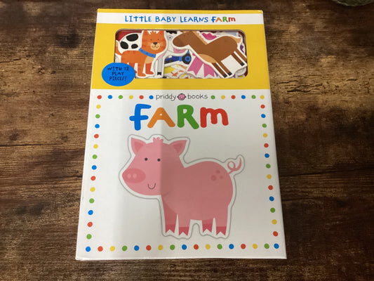 Priddy Books-Little Baby Learns Farm