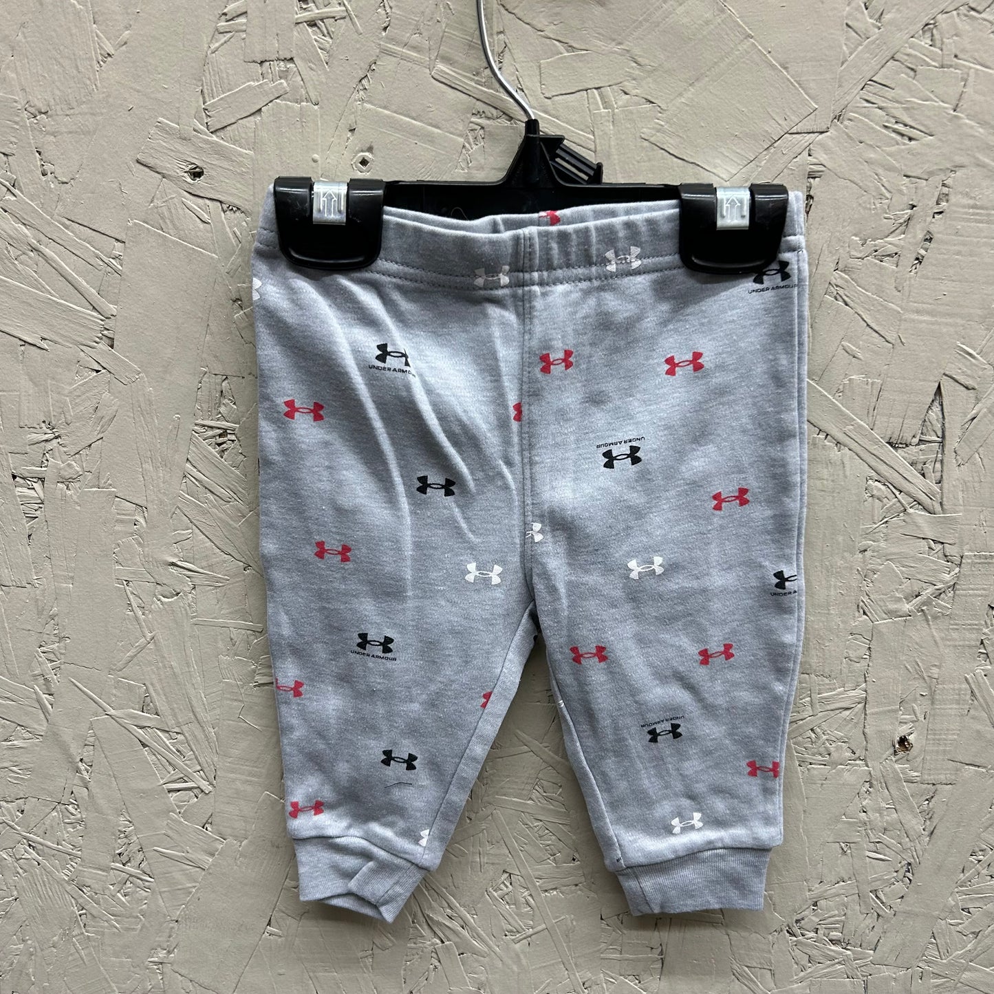 EUC Under Armour 3-6M Grey Logo Sweatpants