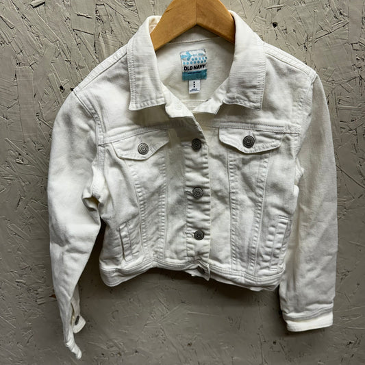 GUC Old Navy M Off White Jean Jacket