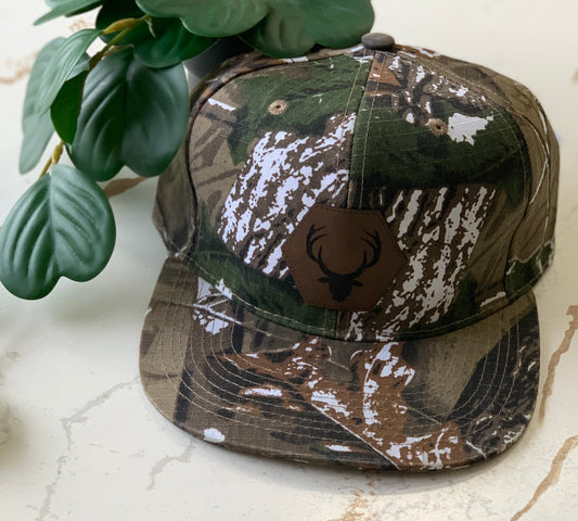 Adult Camo “Deer” Trucker Hat