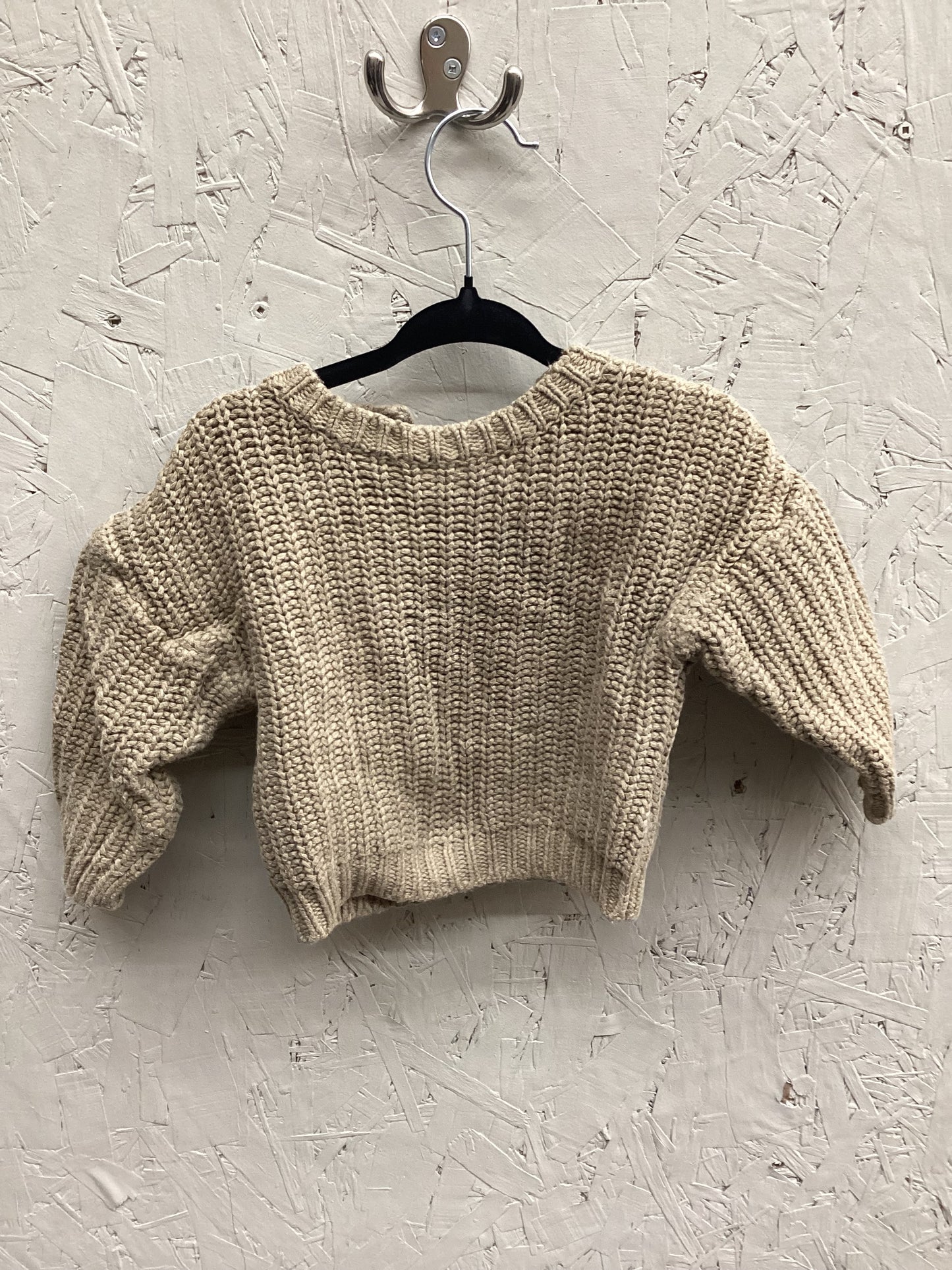 EUC Miles The Label 9-12M Tan Knitted Sweater