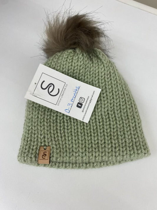 Baby Hat - Sage Green