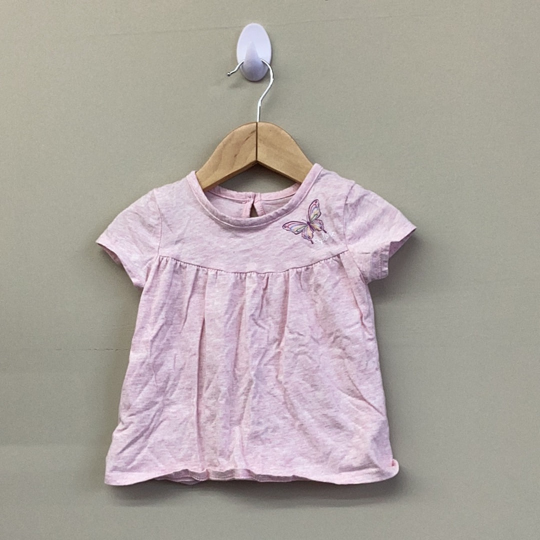 EUC George 18-24m pink t shirt