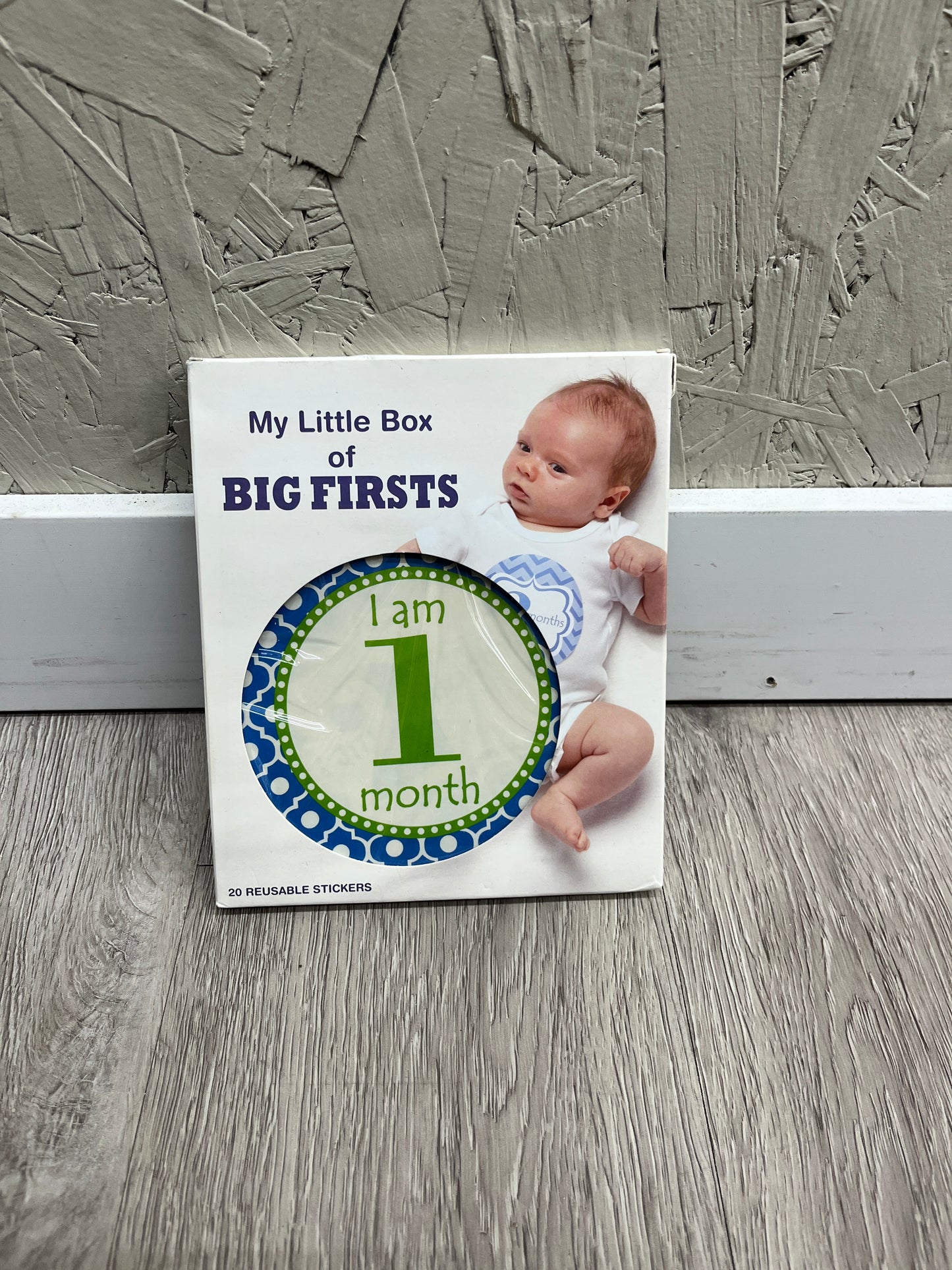 GUC GANZ My Little Box Of Big Firsts-Reusable Stickers