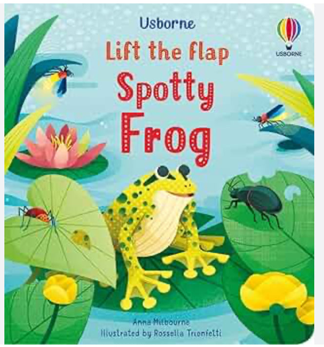 Usborne Little Lift and Look : Spotty Frog