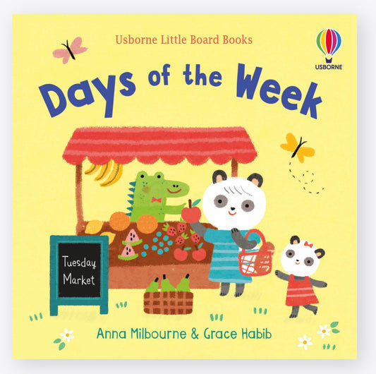 Usborne Little Board Books : Days of the Week