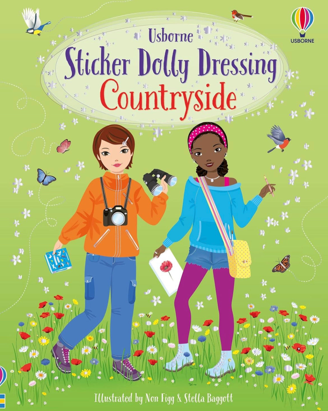 Usborne Stick Dolly Dressing Countryside