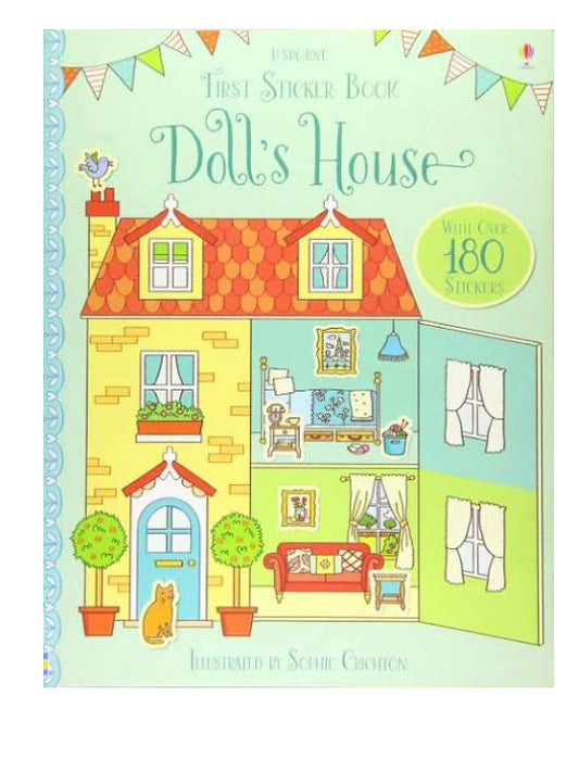 First sticker book dolls house