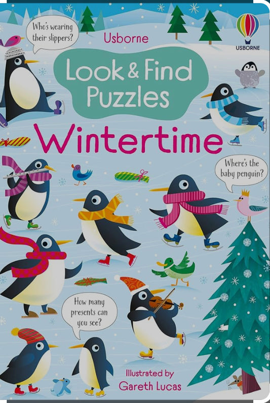 Look & Find puzzles wintertime