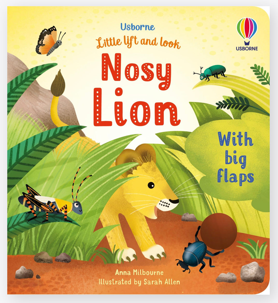 Usborne Little Lift and Look : Nosy Lion