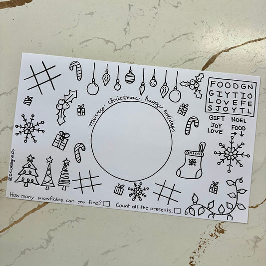 DK Designs Individual Activity Placemat