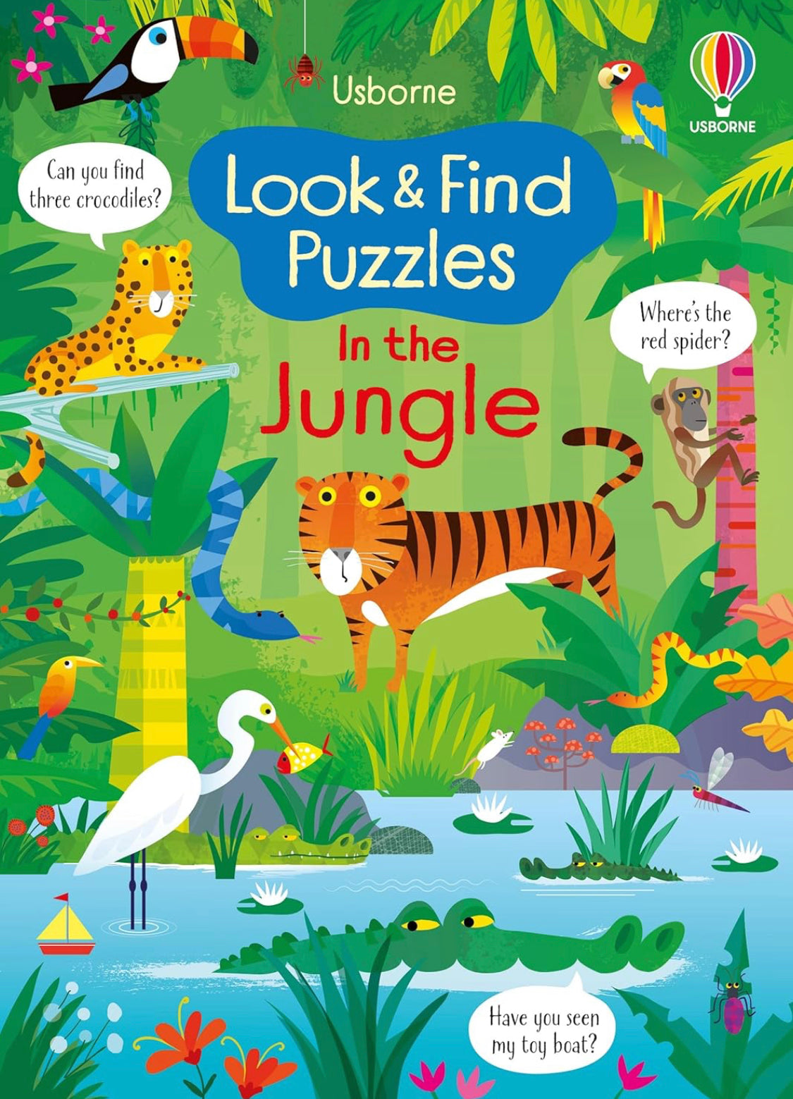 Usborne Look & Find Puzzles - In The Jungle