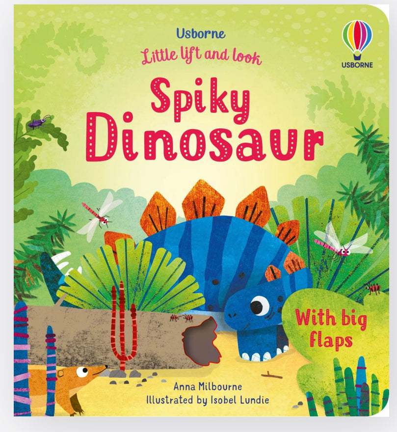 Usborne Little Lift and Look Spiky Dinosaur