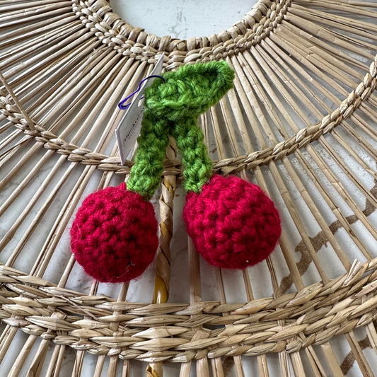 Crocheted
 Cherries