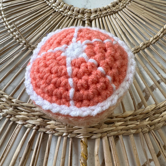 Crocheted
 Grapefruit