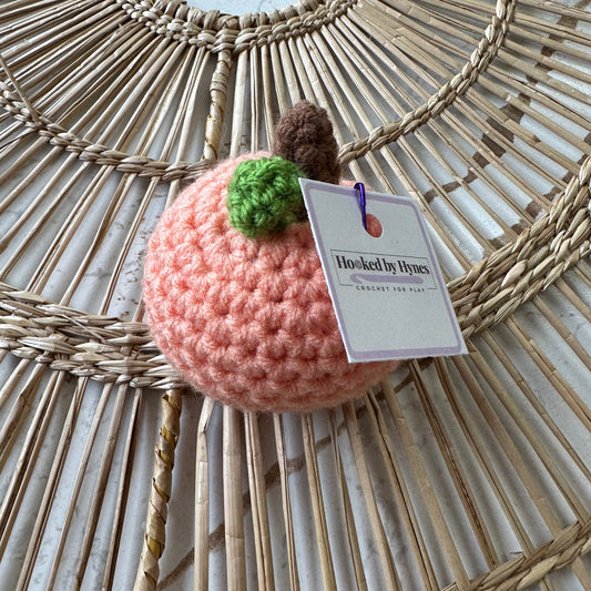 Crocheted
 Peach