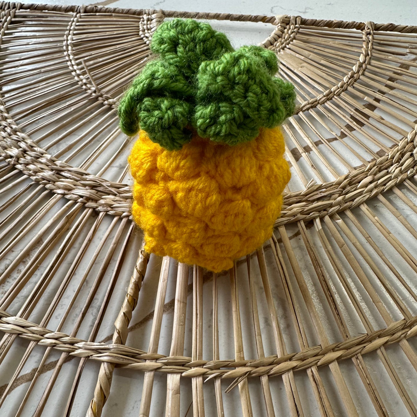 Crocheted
 Pineapple