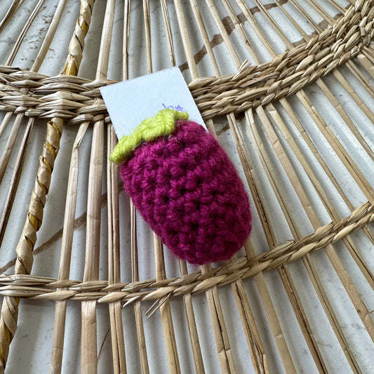 Crocheted
 Raspberry