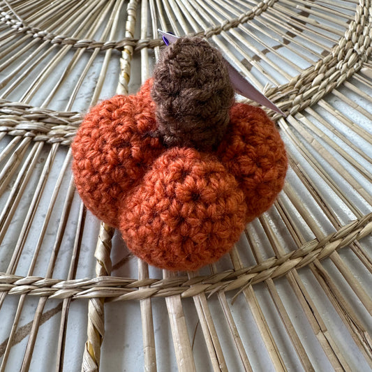 Crocheted
 Pumpkin