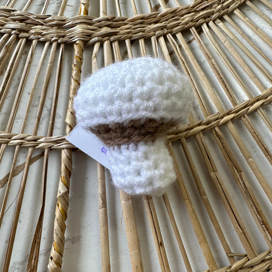 Crocheted
 Mushroom