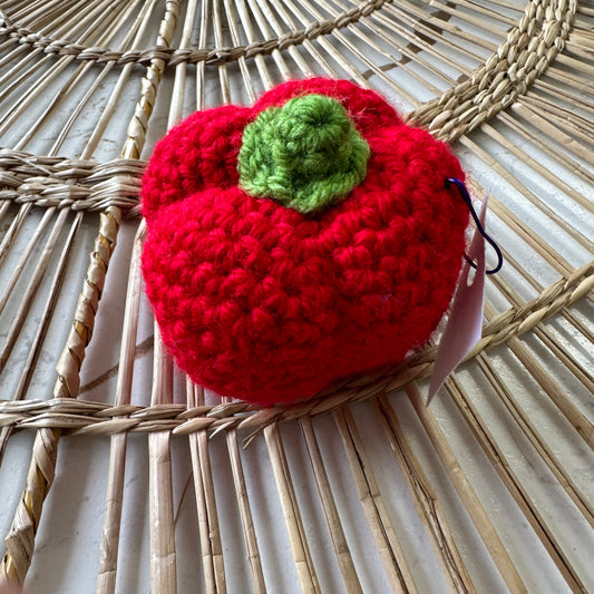 Crocheted
 Bell Pepper