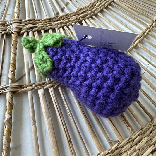 Crocheted
 Eggplant