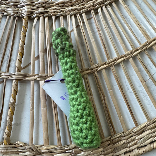 Crocheted
 Asparagus