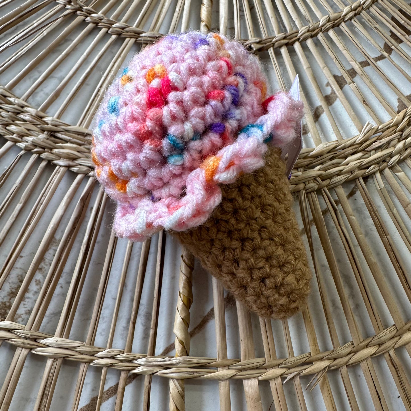 Crocheted
 Ice Cream Cone