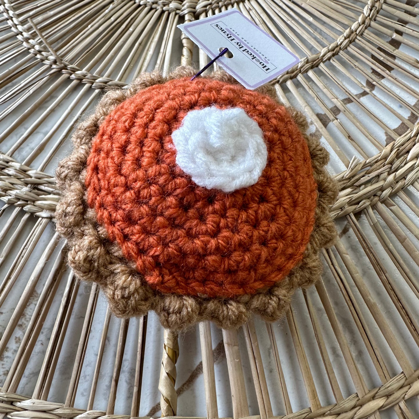 Crocheted
 Pumpkin Pie