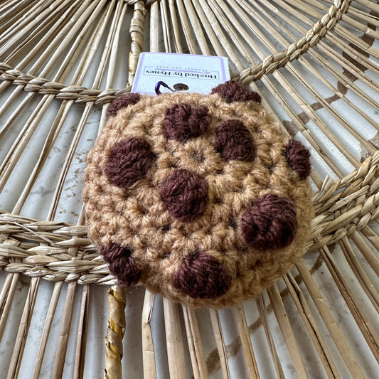 Crocheted
 Chocolate Chip Cookie