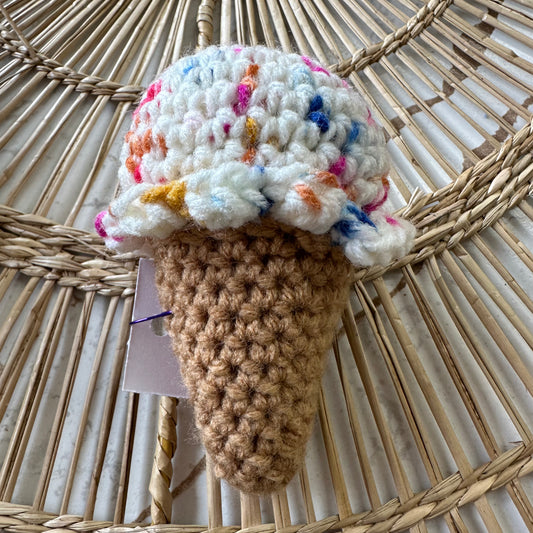 Crocheted
 Ice Cream Cone