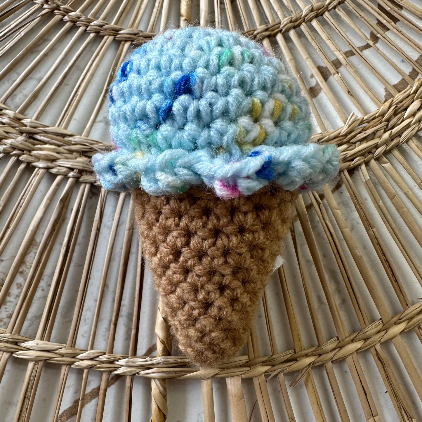 Crocheted
 Ice Cream Cone