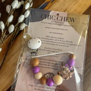 Chic Chew Pacifier Clips