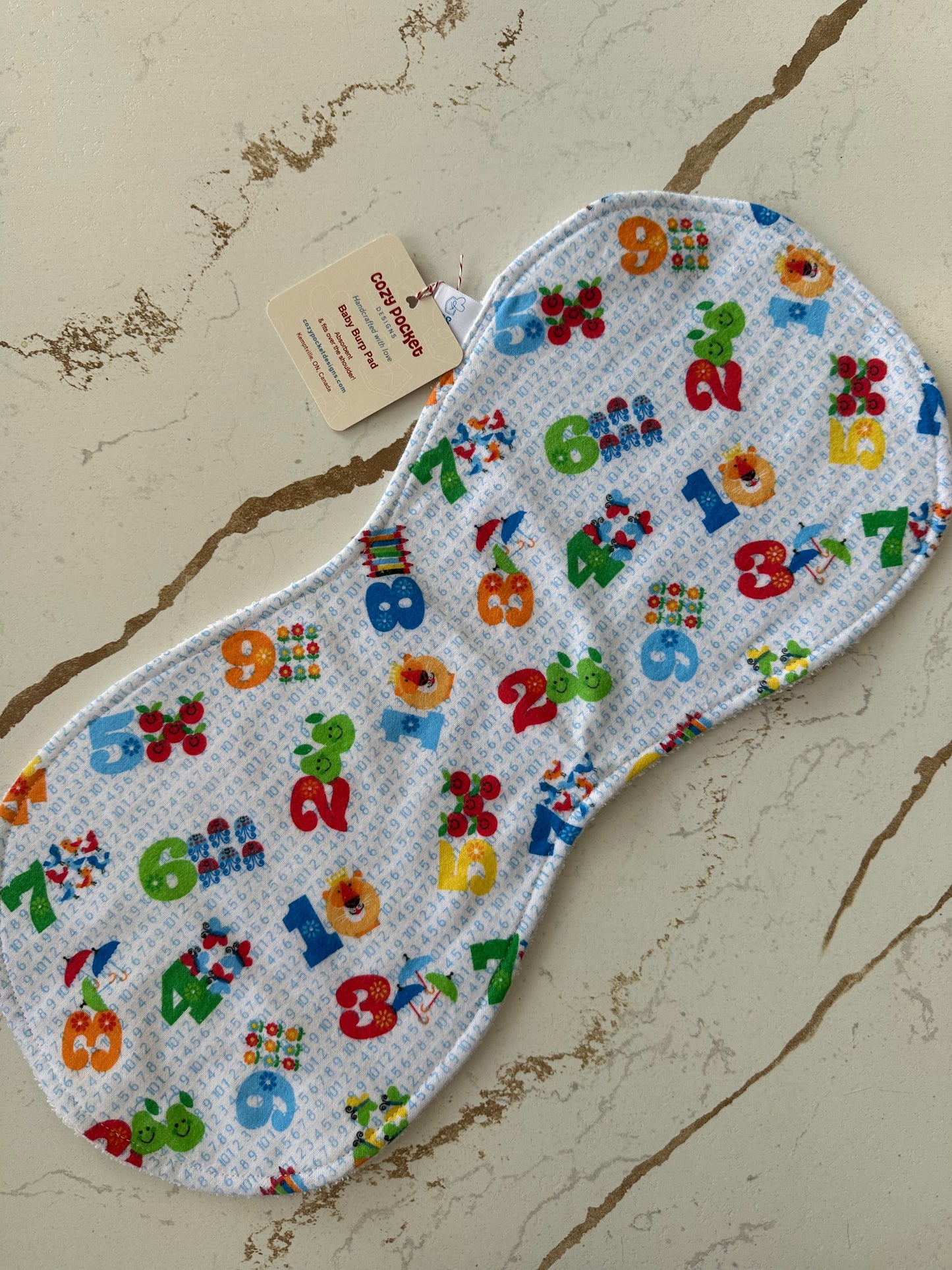 Cozy Pocket Creations Burp Pad