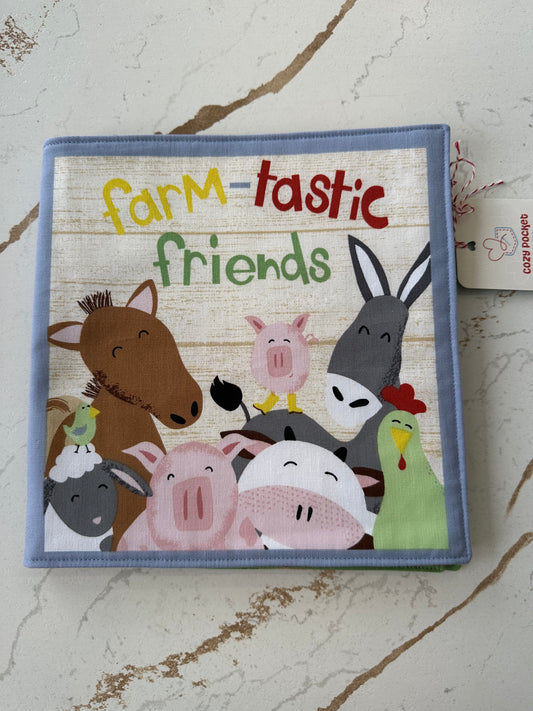 Cloth Book - Farm Friends