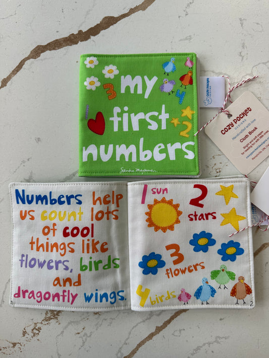 Mini Cloth Book - Numbers