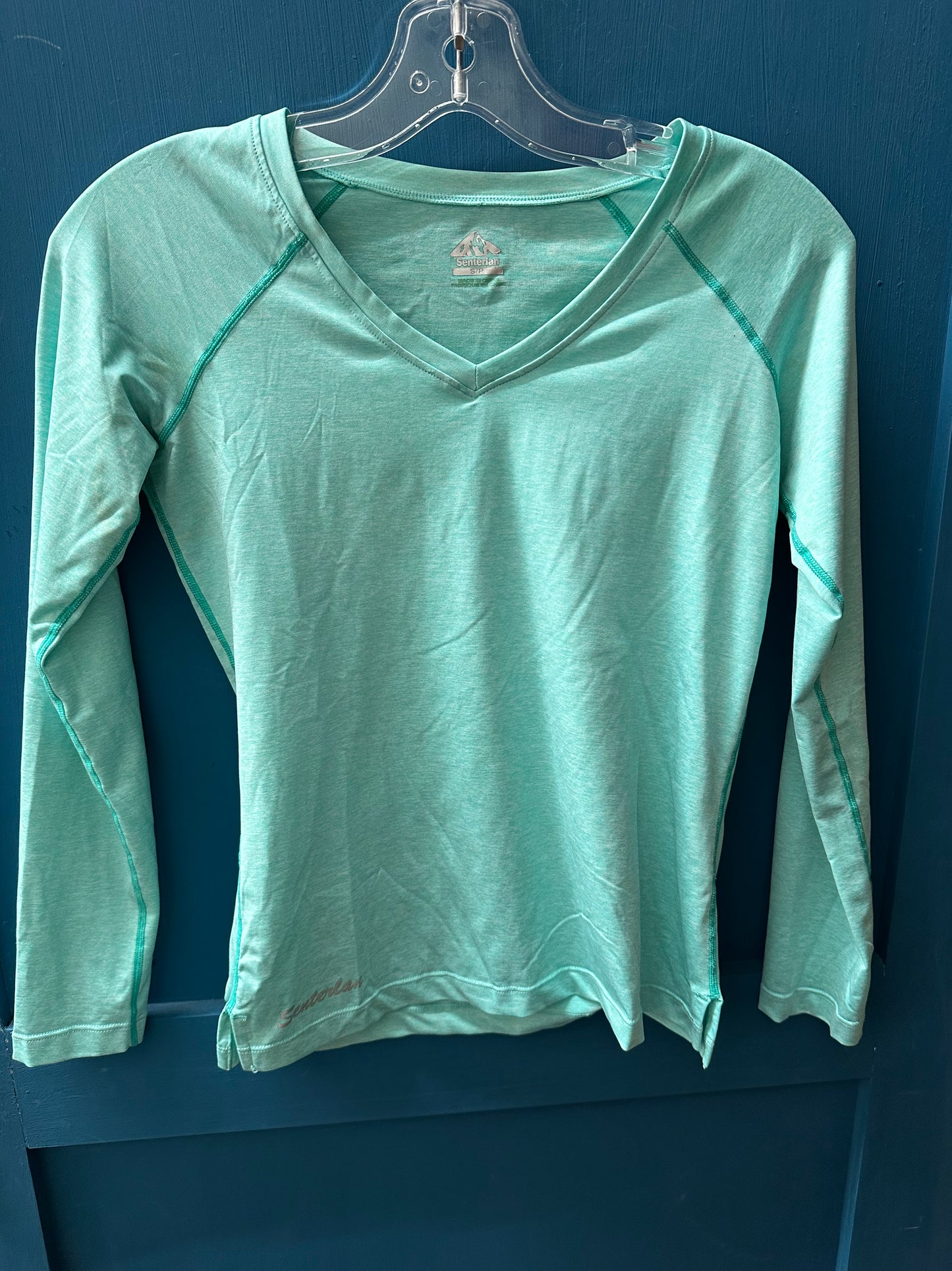EUC Senterian Small Teal LS T-shirt