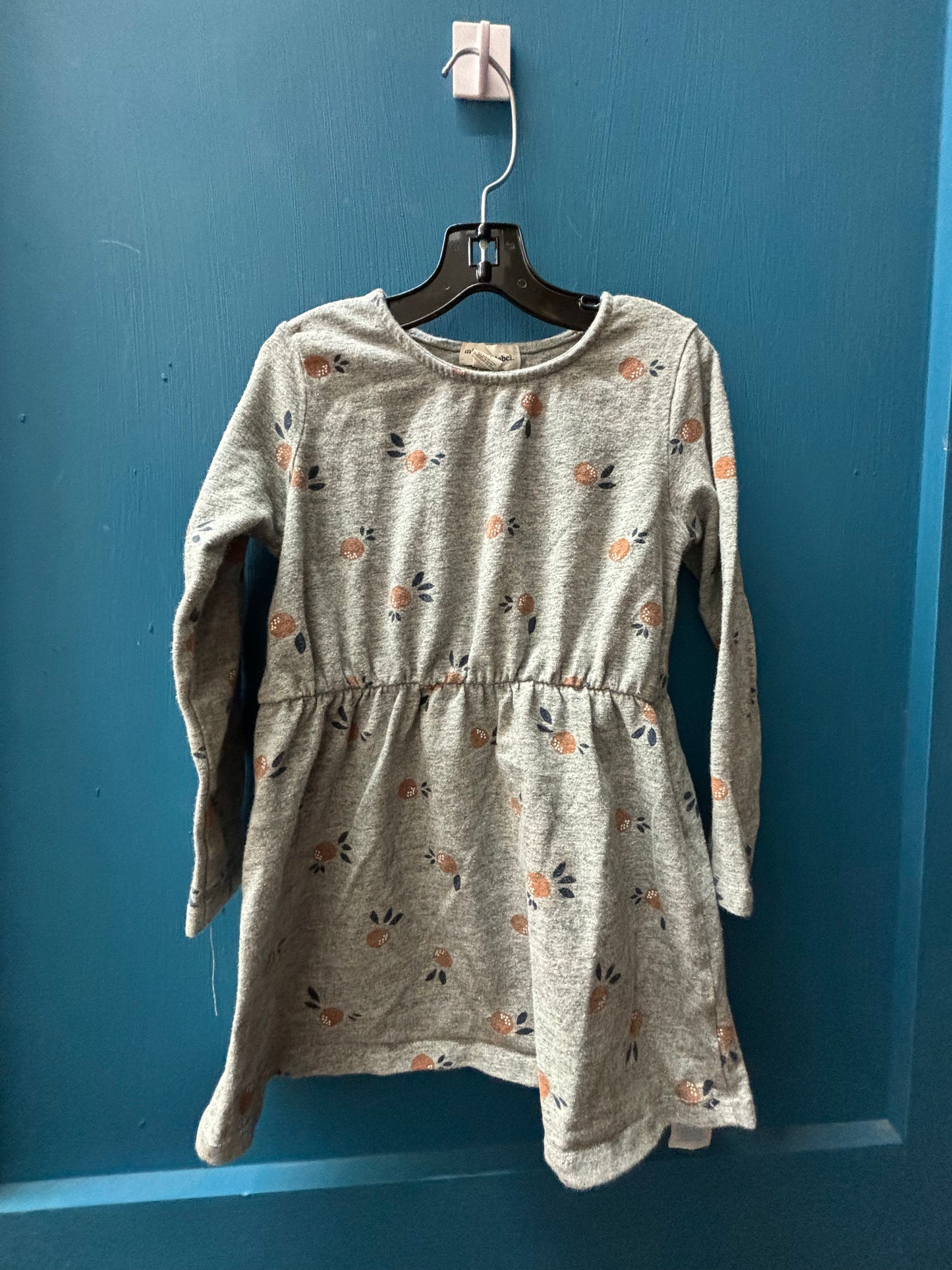 GUC Miles the Label 3Y Grey Peach LS T-Shirt Dress (some stains on back)