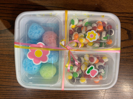 Freeze Dried Candy Easter Bento Box